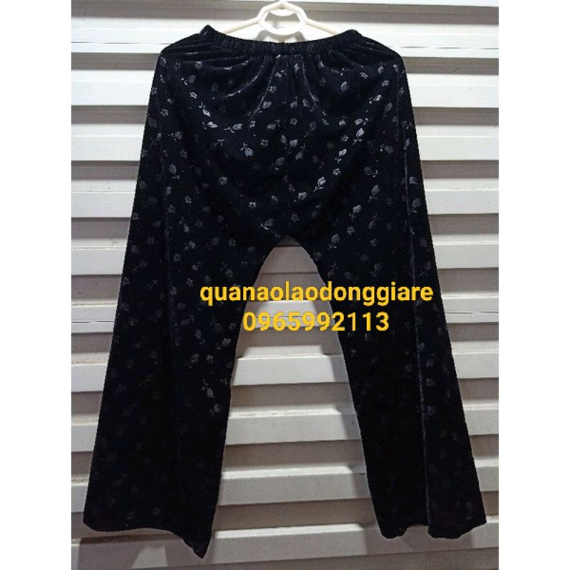 Quần Nhung Hoa cho mẹ cho Bà