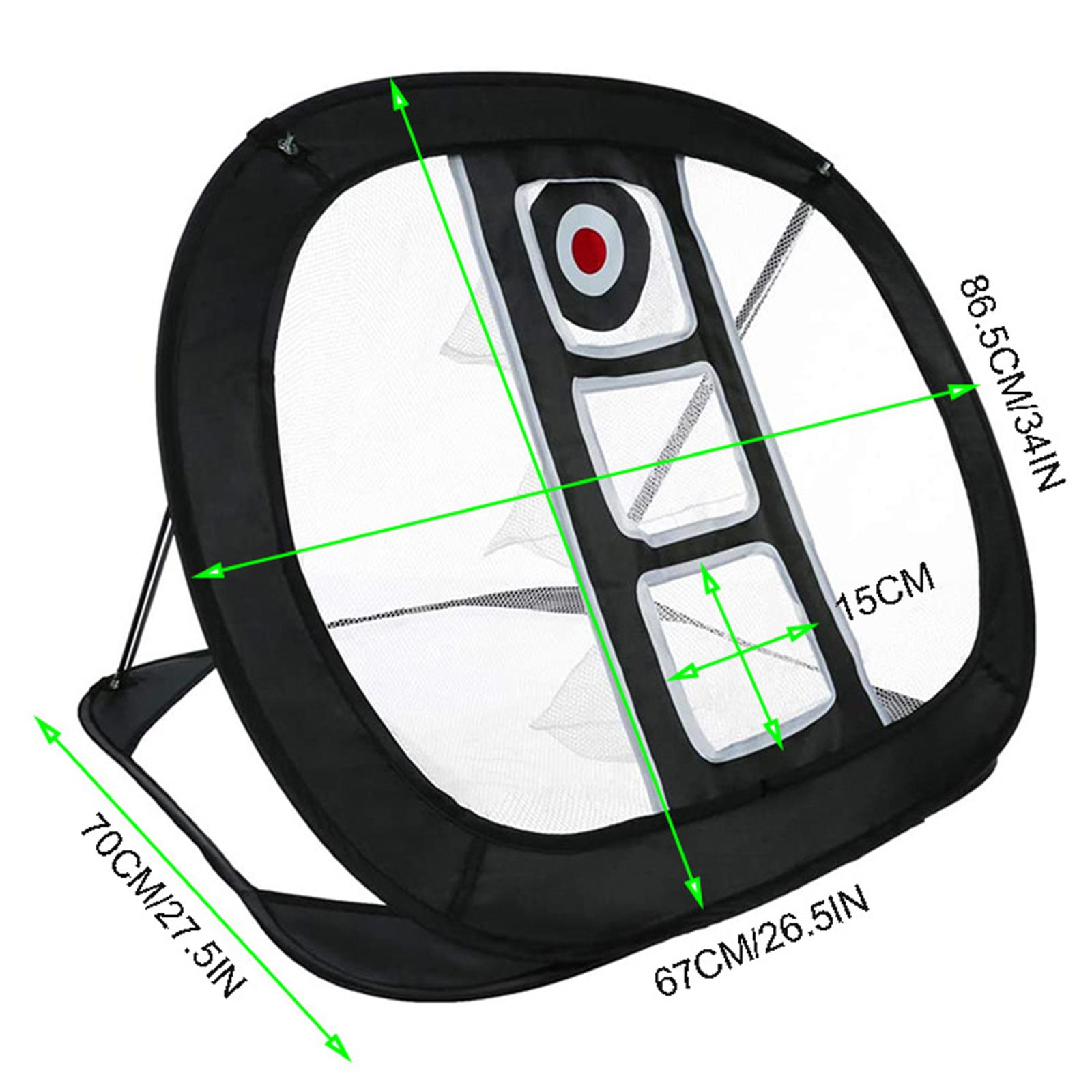 Gispark Golf Chipping Net Easy Setup Folding Golf Practice Net for Backyard Practice