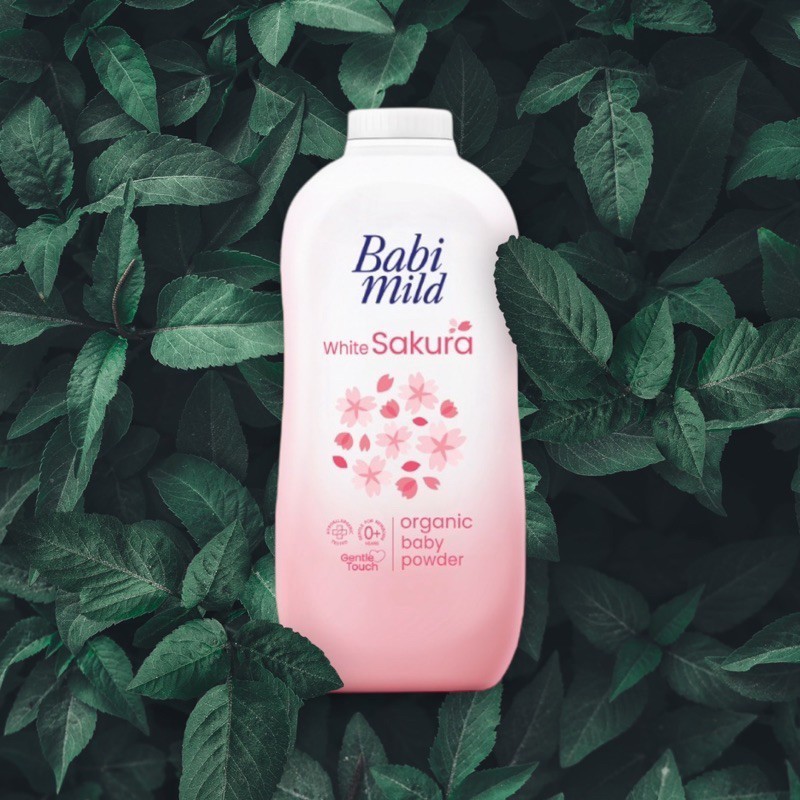 Phấn rôm cho bé Babi Mild Thái Lan phấn thơm cho trẻ sơ sinh 160g