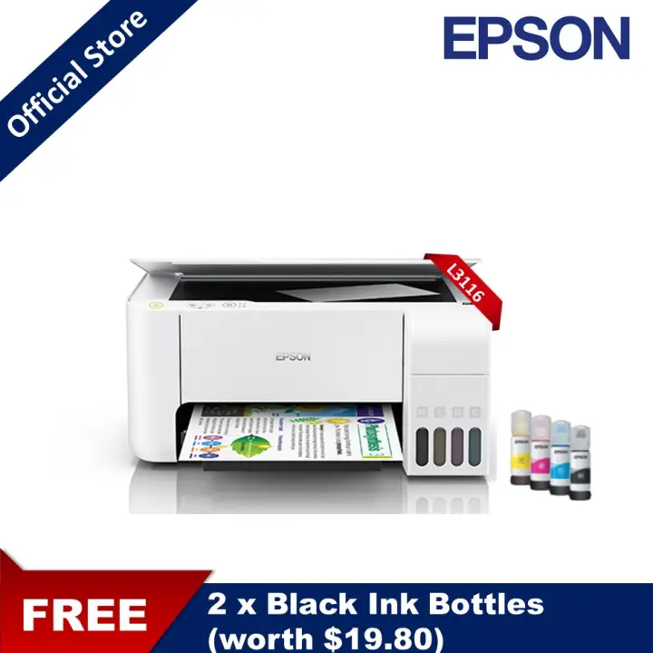 epson l3116 black ink