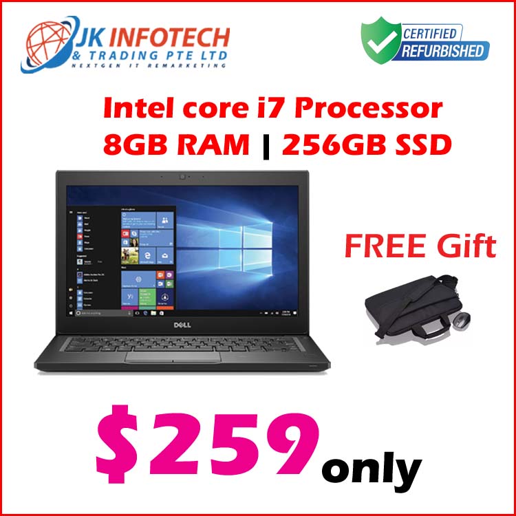 Dell ◆ Latitude7280 i7七世代◆8GB◆256GB◆DELL Core Latitude Generation 7th 256GB SSD 8GB Ram i7 Core Intel 7280 Windowsノート本体