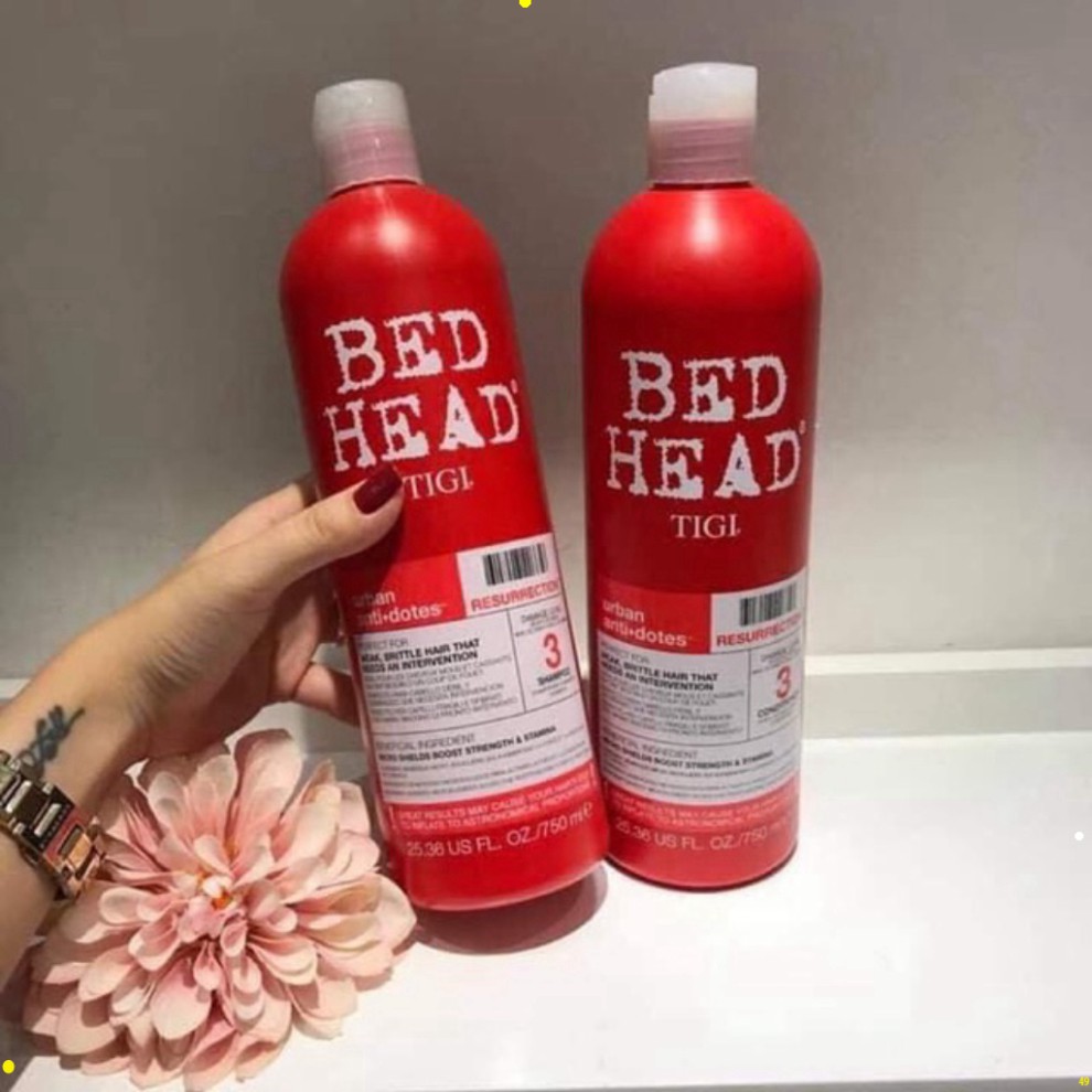CẶP DẦU GỘI XẢ TIGI ĐỎ CAO CẤP (1500ml/2 CHAI)
