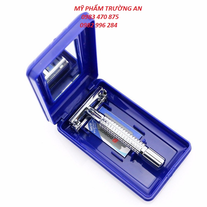 Dao Cạo Râu Weishi 9036-G Cánh Bướm Gắn Lưỡi Lam Truyền Thống