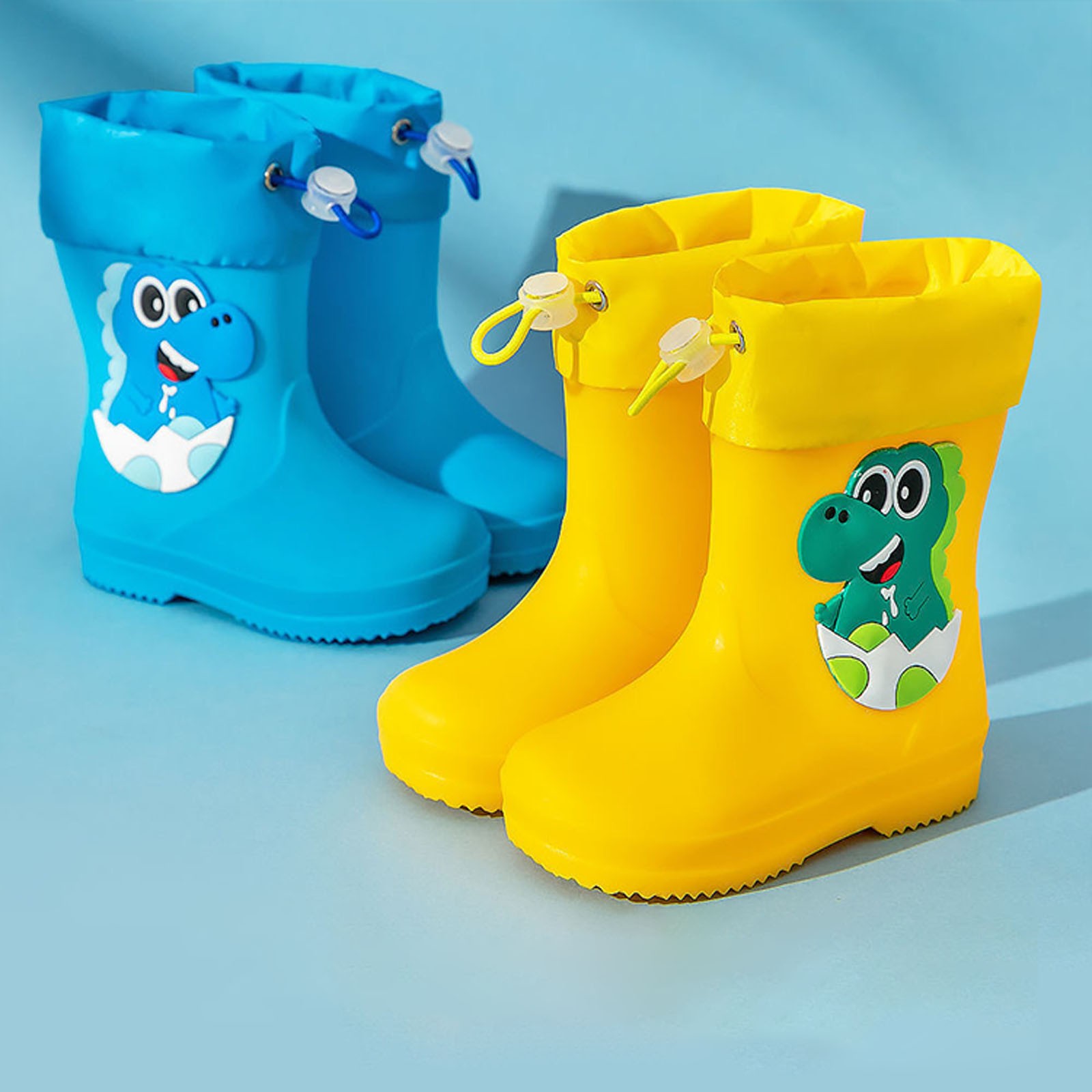 【HOT】 Lovely Cartoon Baby Boys Girls Water Shoes Rain Boots Kids Waterproof High Quality Lightweight Non-Slip Children Rainboots New. 