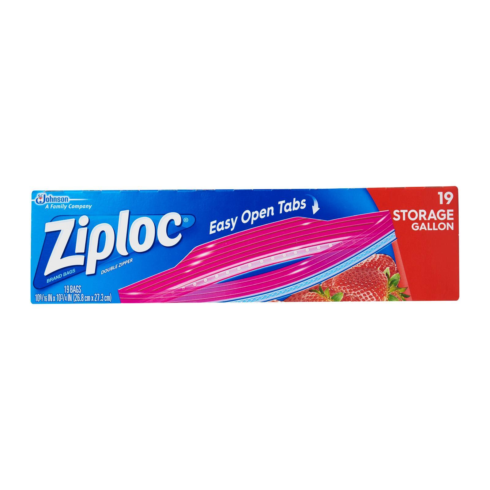 Ziploc Double Zipper Storage Bags Gallon Lazada Singapore