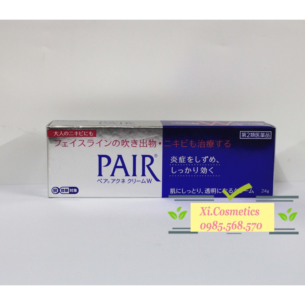 Kem ngừa mụn Pair Acne W Cream Nhật Bản