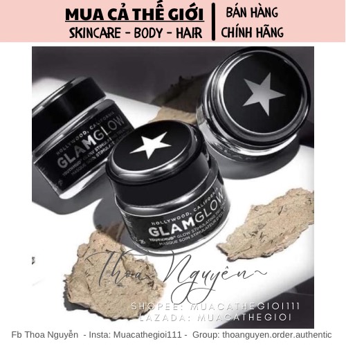 [GIẢM 5% ĐƠN 129K]Mặt Nạ Glamglow YOUTHMUD Glow Stimulating