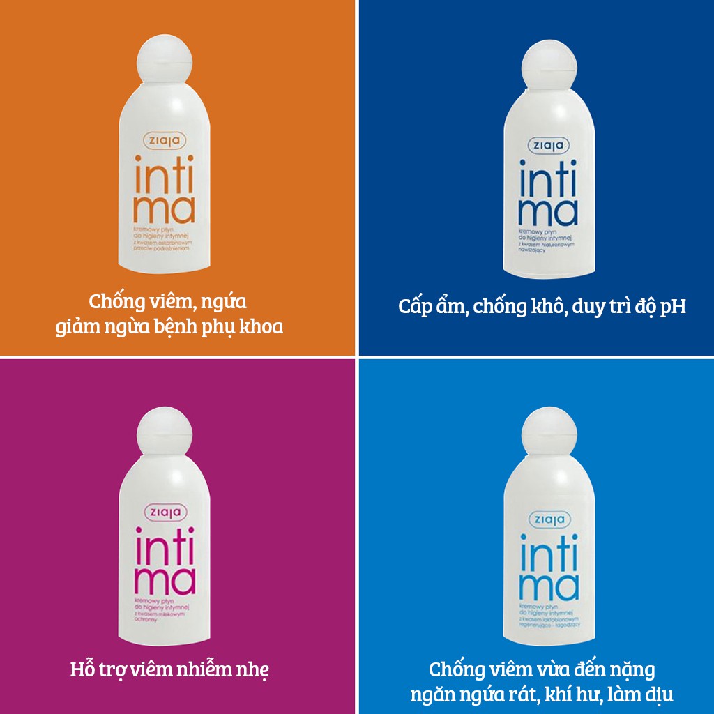 Dung dịch vệ sinh phụ nữ Intima 200ml
