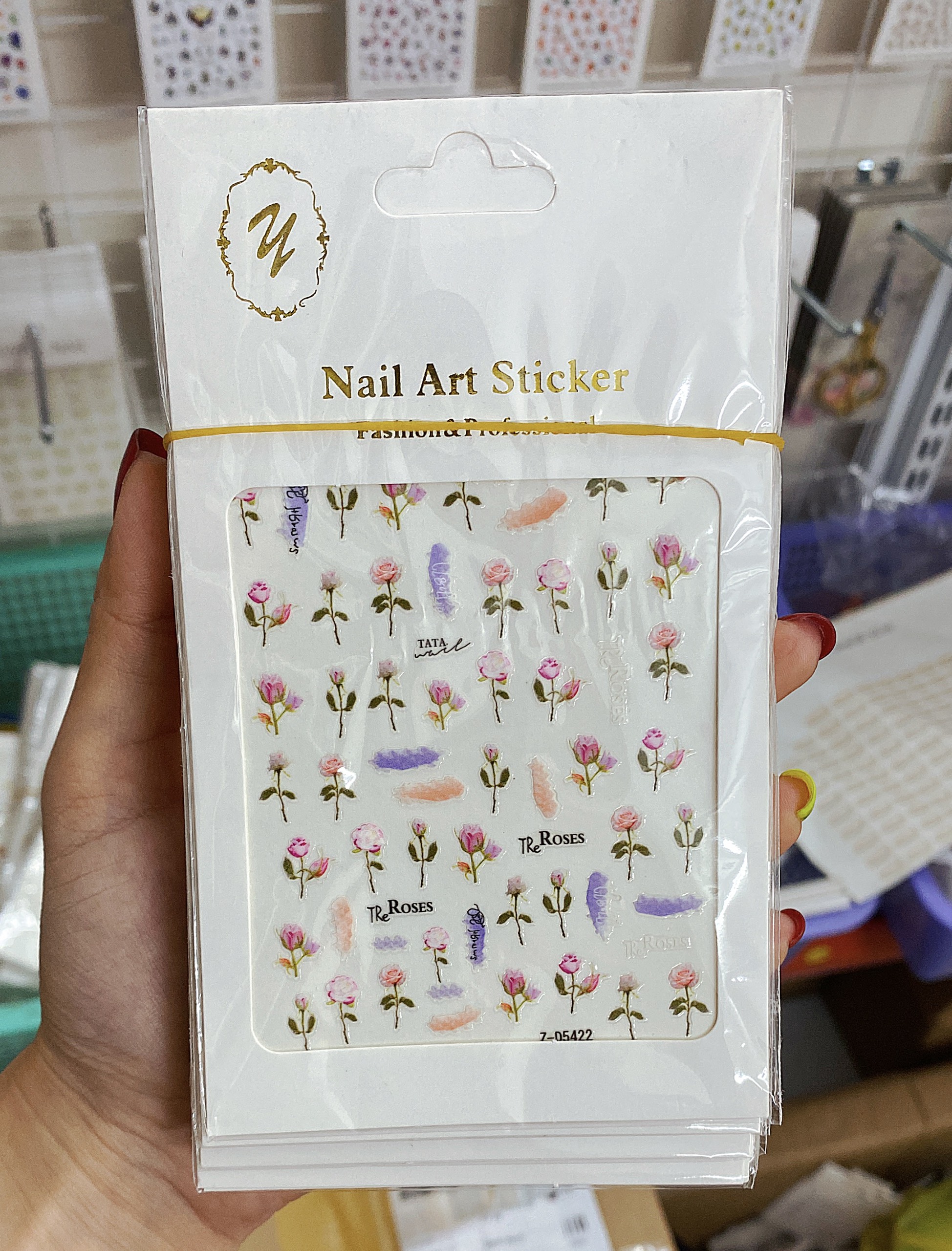 Sticker dán móng nhiều mẫu mới - Mini Nails