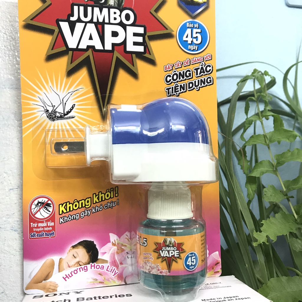 máy đuổi muỗi xông tinh dầu  jumbo Nhật