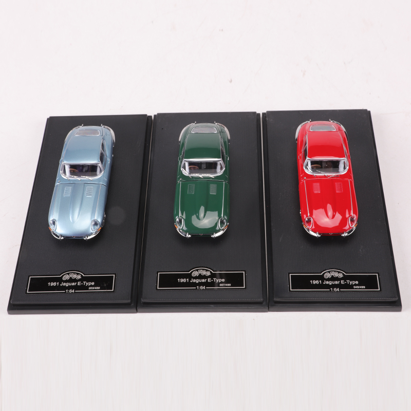 GFCC 1:64 1961 Jaguar E-TYPE Alloy Model Car Limited Edition 499.