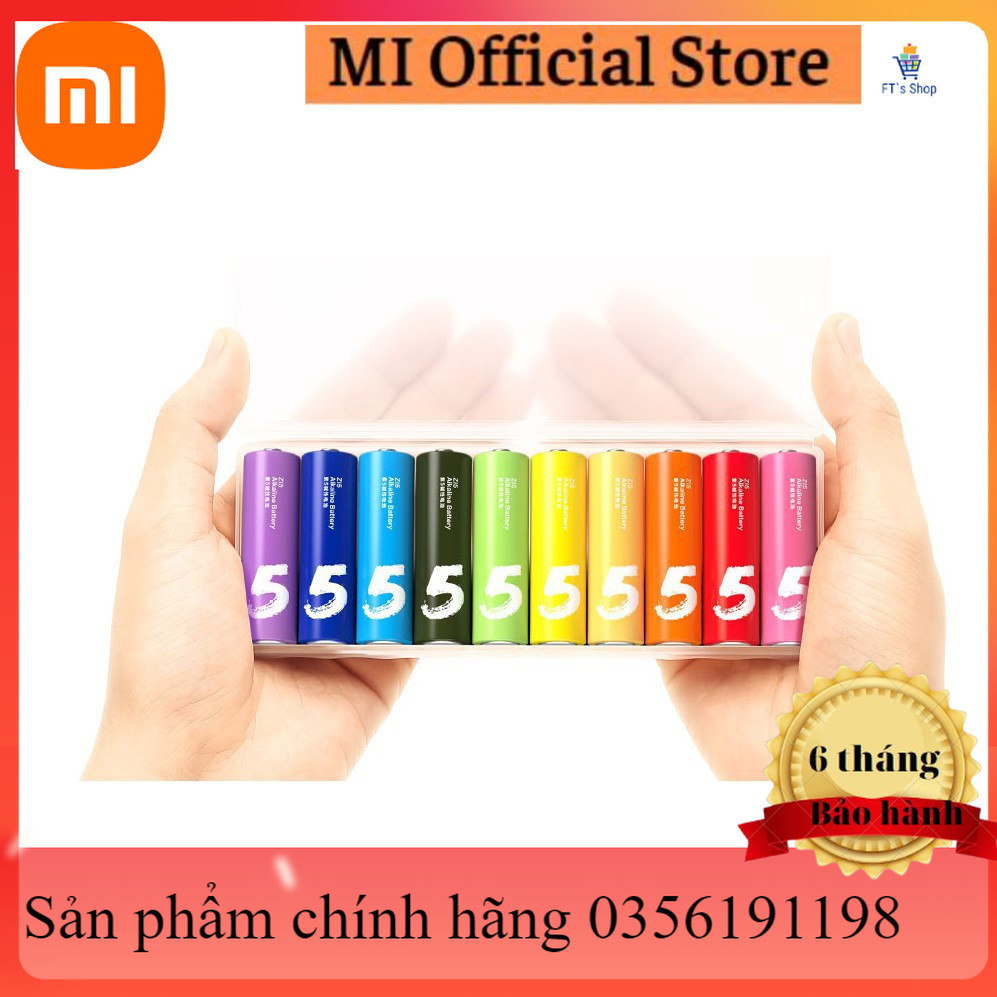 Pin tiểu aa số 5 xiaomi rainbow chính hãng - fth shop