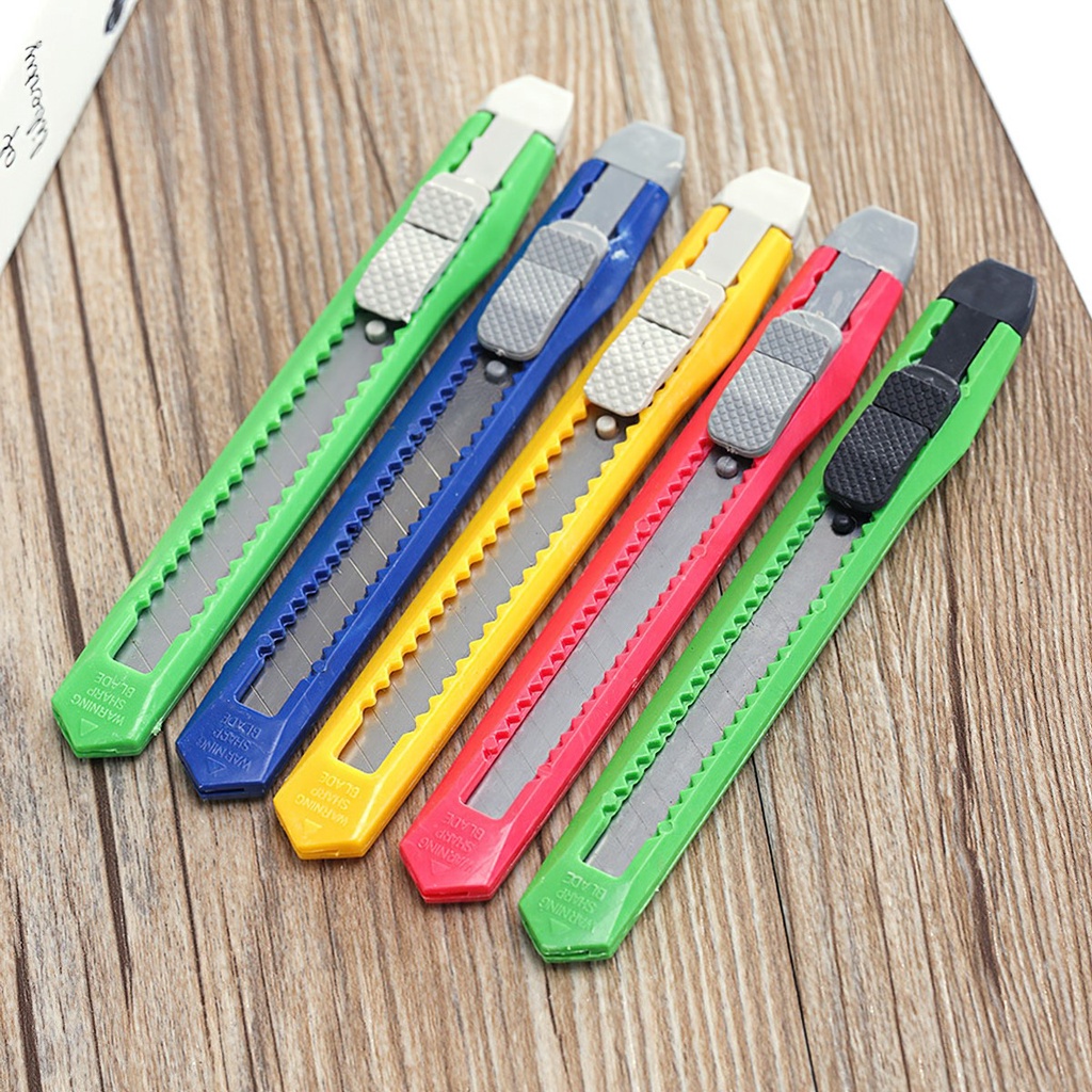 Aeneas shop handheld large blade safety plastic handle sharp blade cutting edge paper knife for cutting cloth craft-Aeneas shop