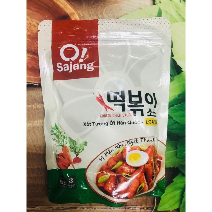 Xốt tương ớt ít cay o!sajang hàn quốc loại iii 500g