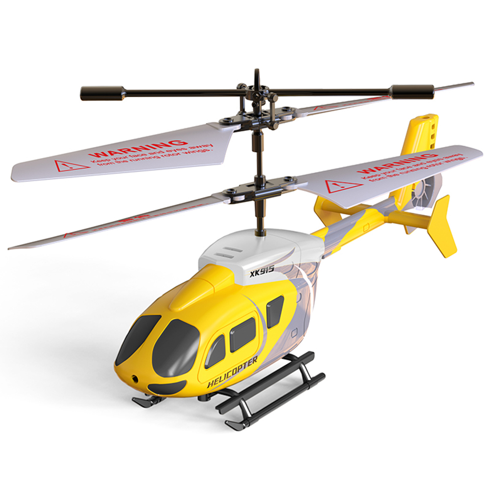 XK915 2.5CH RC Helicopter Aircraft Drop Resistant Helicopter Rechargeable Remote Control Toys For Boys Kids Birthday Gift