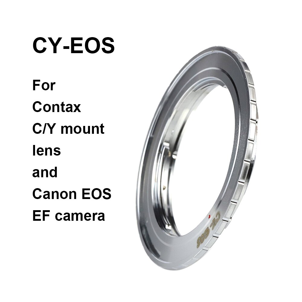 Cy-eos for contax/yashica cy mount - canon eos ef mount adapter cy-ef c/y-ef for canon 5d 6d 7d 90d 1000d etc.