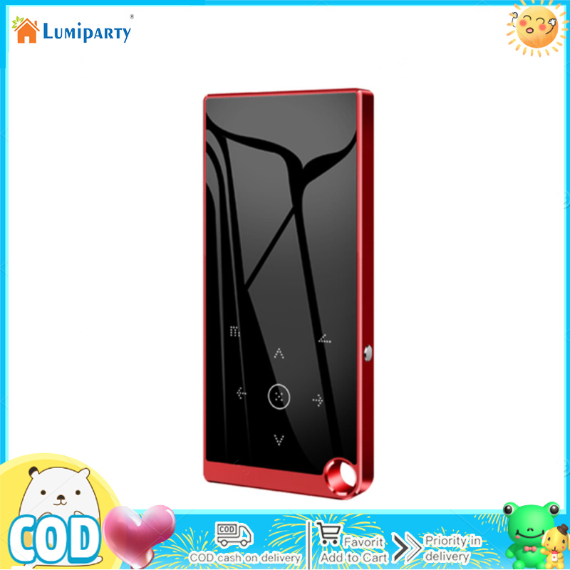 Bluetooth-compatible 5.0 Lossless Mp3 Music Player 2.4-inch Screen Hifi Audio FM/Ebook/Recorder/MP4 Video Player