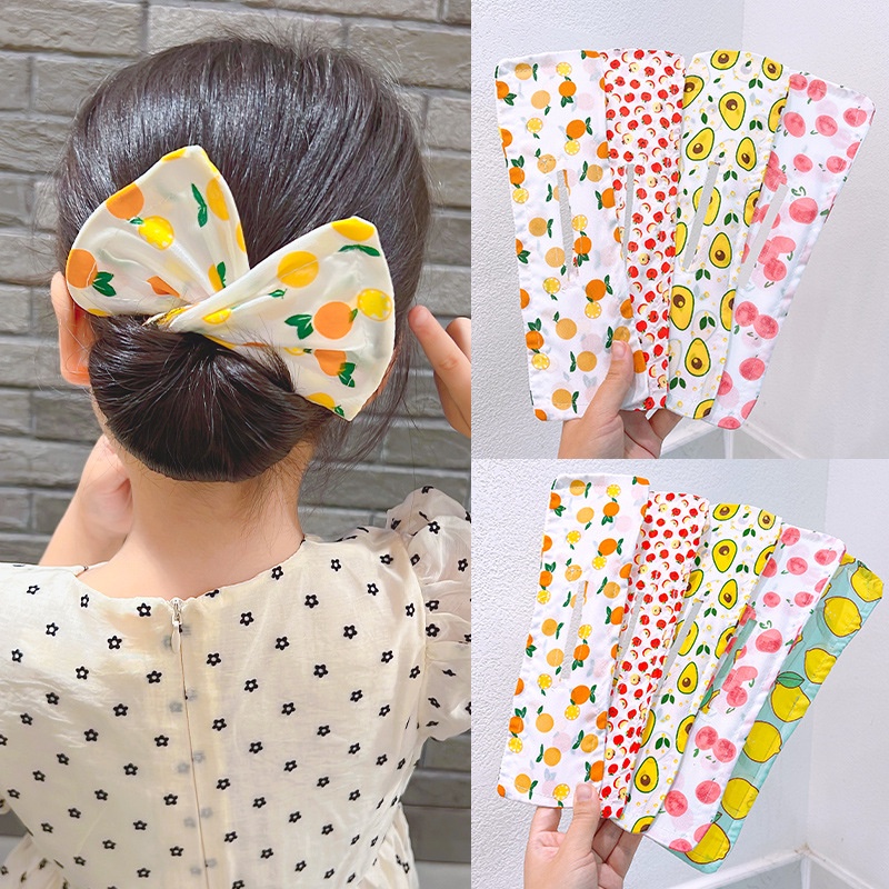Set  Kẹp Tóc Nơ Đáng Yêu Cho Bé Gái