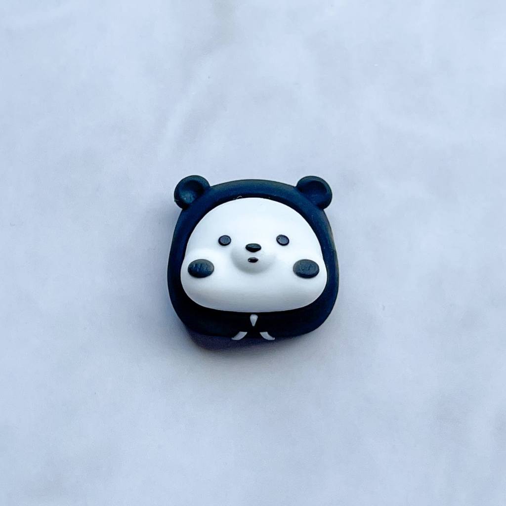 Artisan Keycap - Nút bàn trang trí bàn phím cơ resin handmade dễ thương Gấu Bếu