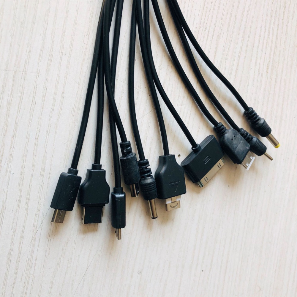 Cáp sạc điện thoại đa năng 10in1