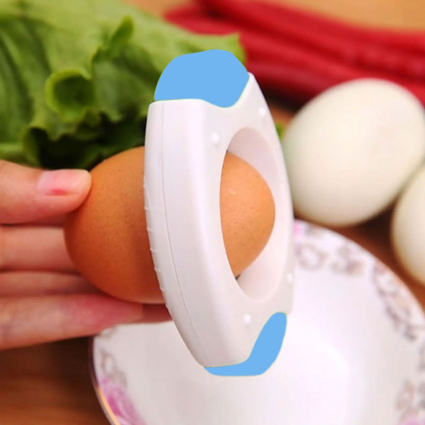 ⚡️Fast Delivery⚡️Practical Metal Egg Topper Cutter Shell Opener Steel Boiled Egg Open Creative Boiled Egg Opener Kitchen Tools