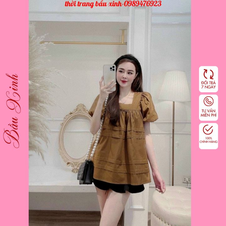 Áo bầu công sở