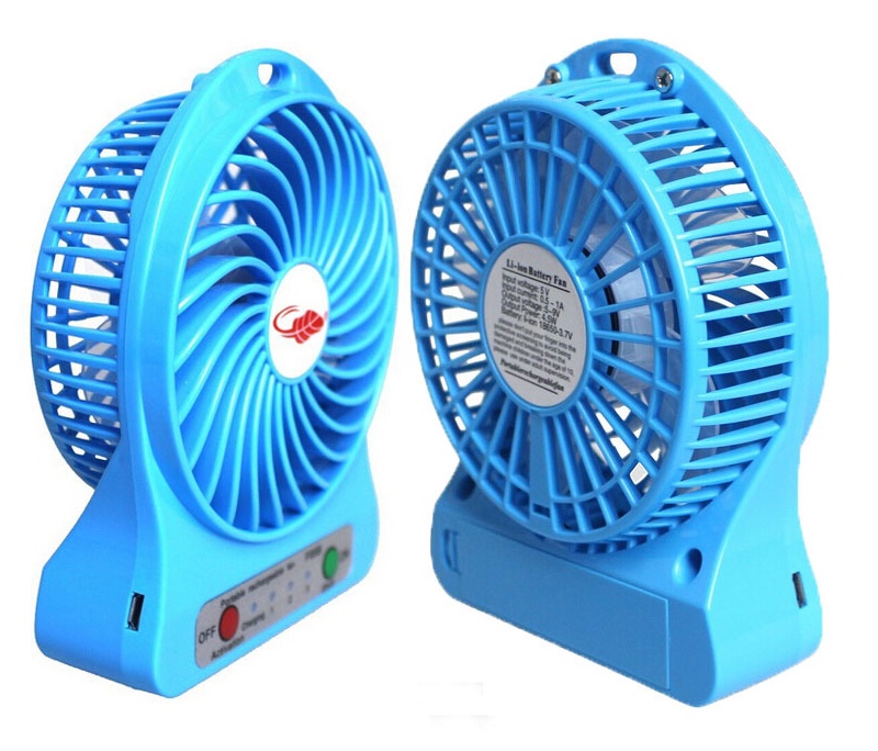 Quạt Mini 3 Tốc Độ,Có Pin Sạc