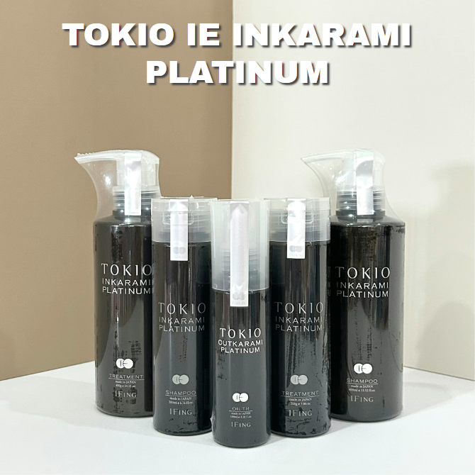 Japan Tokio IE Inkarami Platinum Shampoo 200ml/400ml/700ml