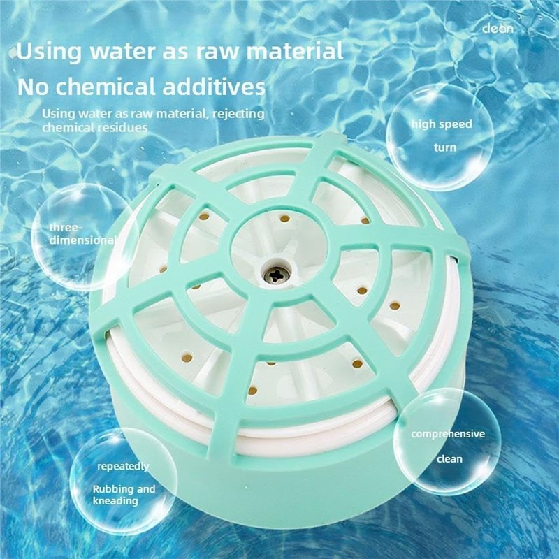 Fruit Vegetable Washing Machine, Waterproof Fruit Cleaner Device, Ultrasonic Electrolysis Veggie Purifier Mini Cleaner.