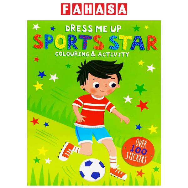 Fahasa - Dress Me Up: Sports Star - Colouring & Activity