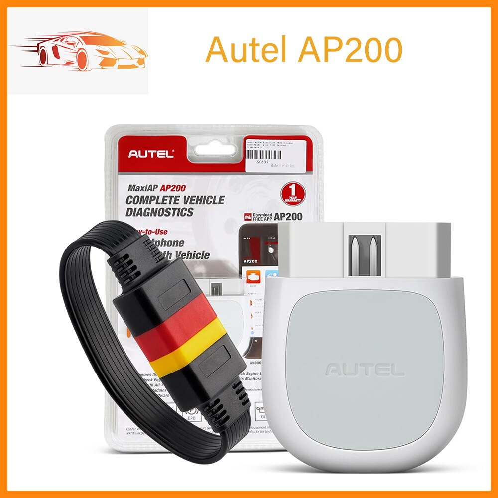 Autel MaxiAP AP200 OBD2 Scanner Bluetooth Wireless OBDII Auto  Diagnostic Tool with Full System Diagnostic, 19 Reset Functions, AutoVIN,  Check Engine Light Code Reader for iPhone Android : Automotive