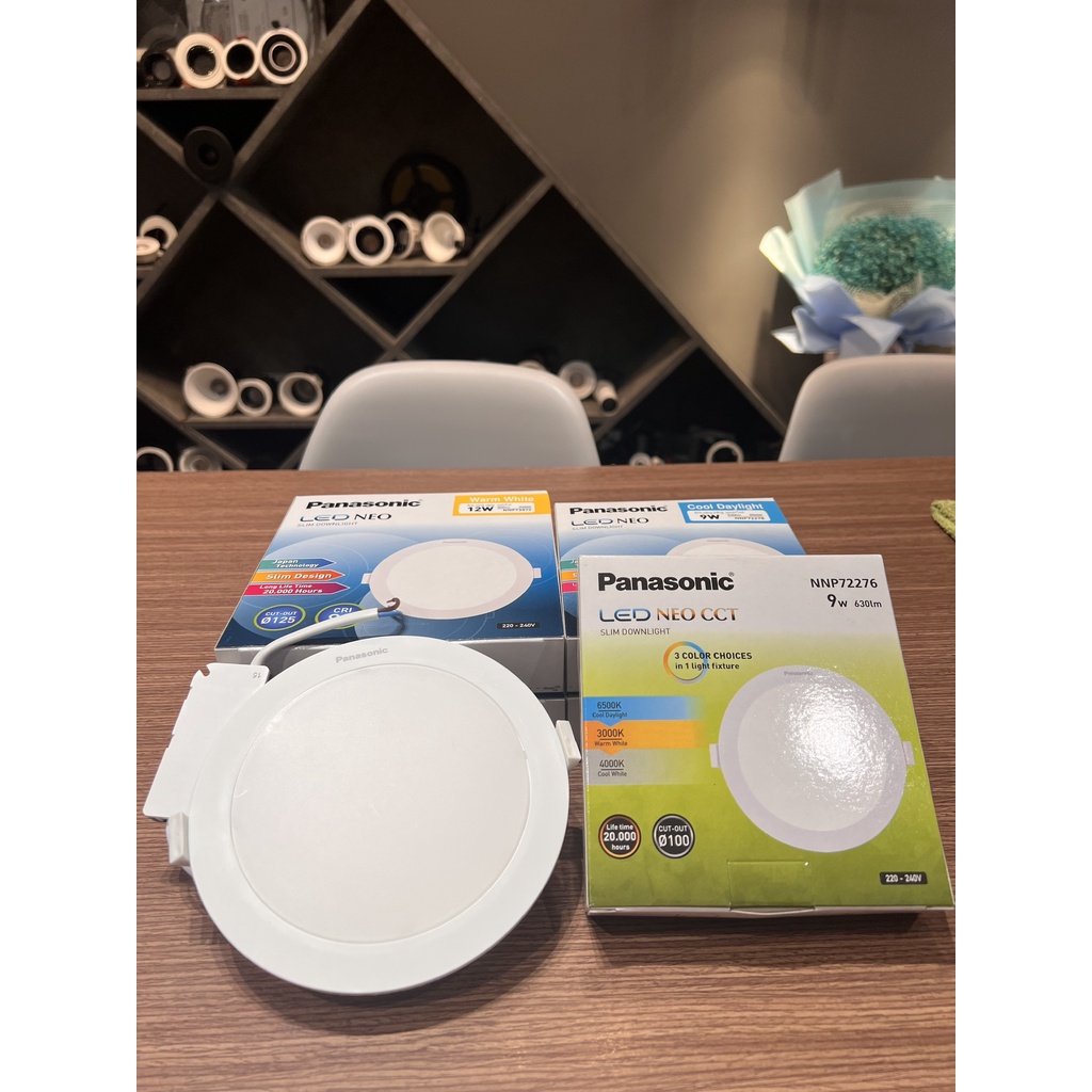 Đèn LED NEO SLIM DOWNLIGHT 3 chế độ Panasonic - Saanco