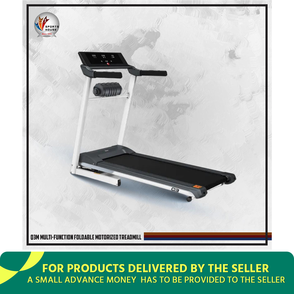 Q3M Multi-function Foldable Motorized Treadmill