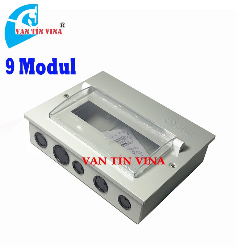 SINO - Tủ điện kim loại 6 modul-âm