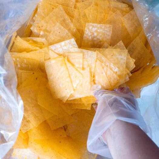 Bánh tráng vuông trộn Phô mai 500Gr