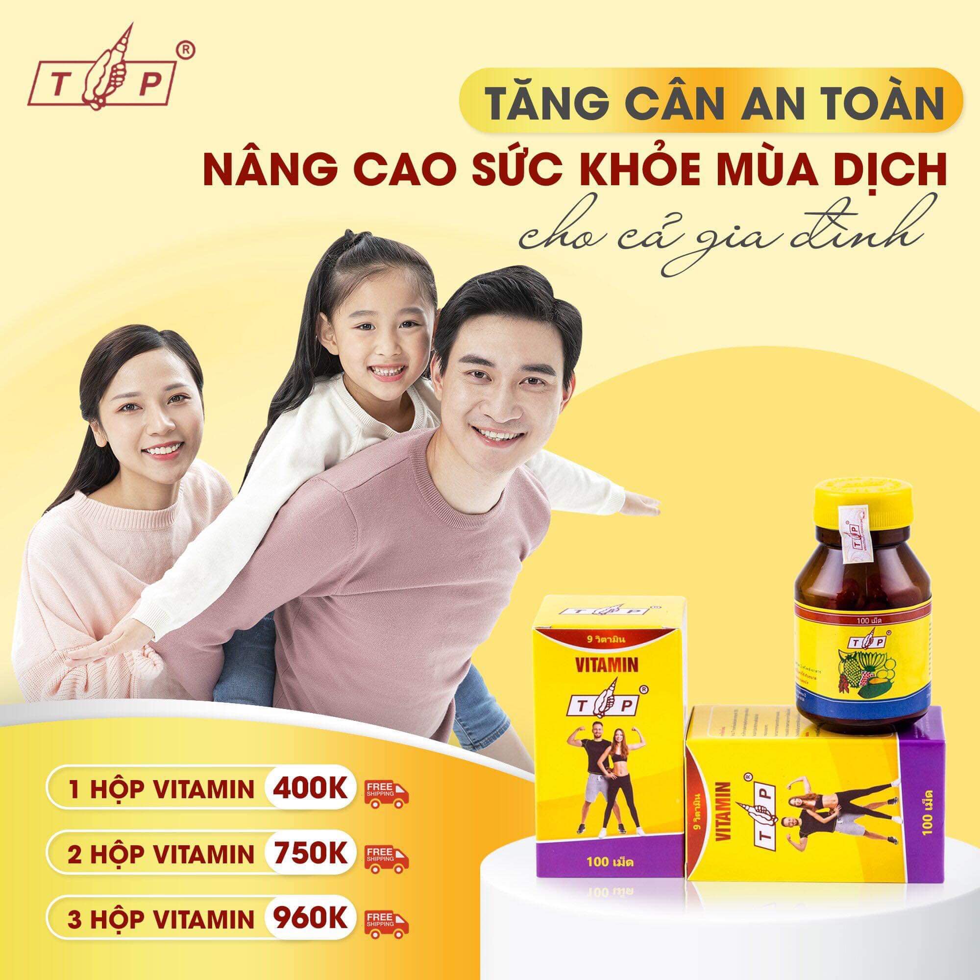 Vitamin Tăng Cân Thái Lan