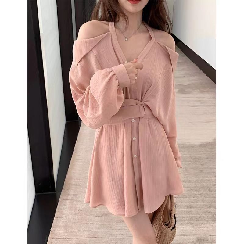Spring and Summer V-Neck Blouse Top