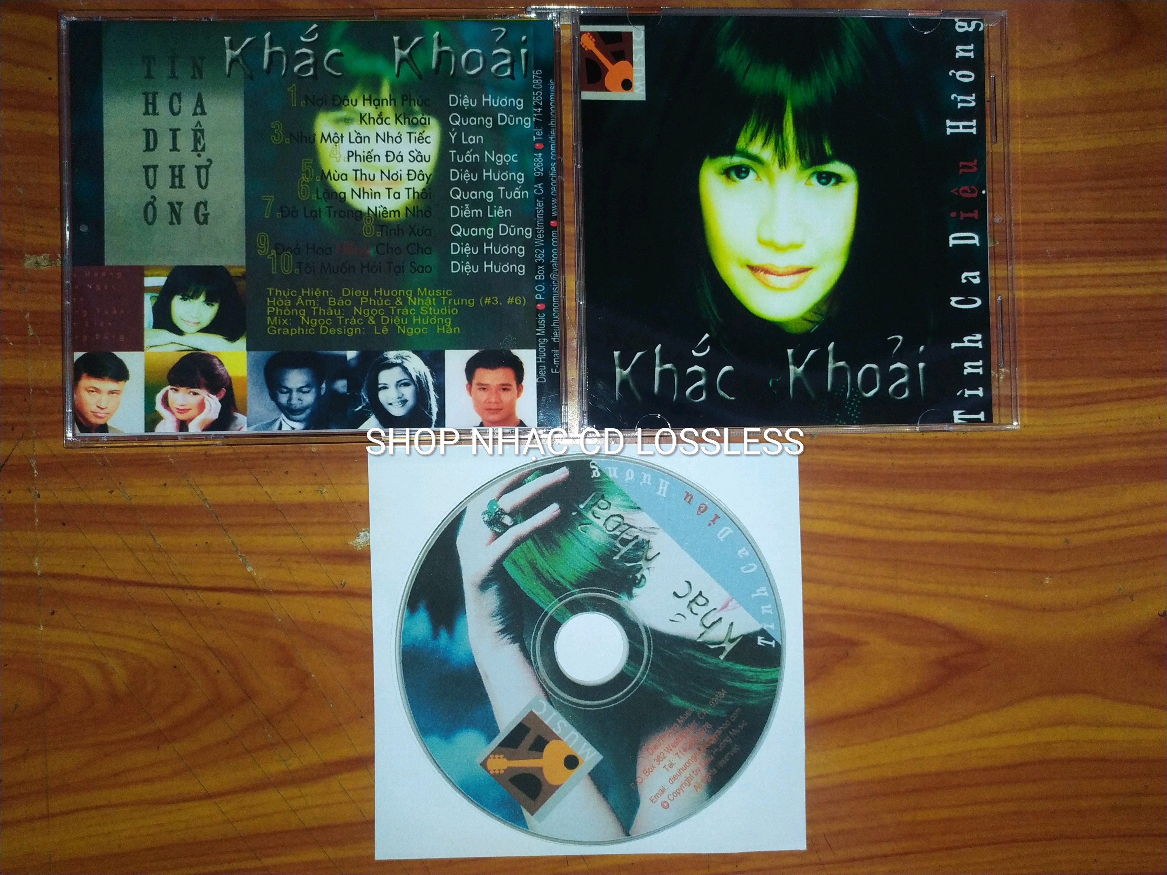 Bộ 07CD TÌNH CA DIỆU HƯƠNG