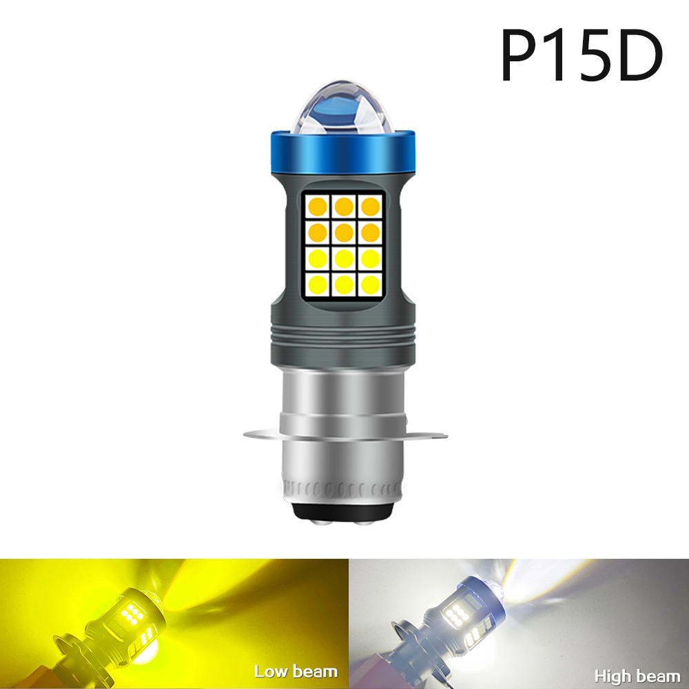 H4 ba20d p15d motorcycle led headlight bulb high low beam 9003 bulb 80w xenon white led car headlight h4 headlamp for motorcycle