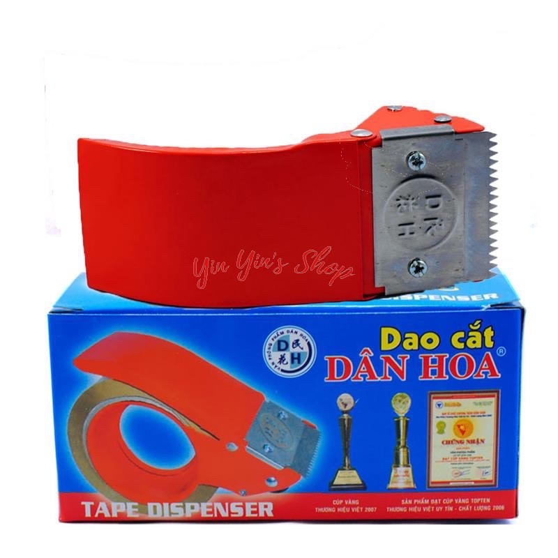 Dụng Cụ Cắt Băng Keo 5Cm Dân Hoa Tay Cầm Sắt