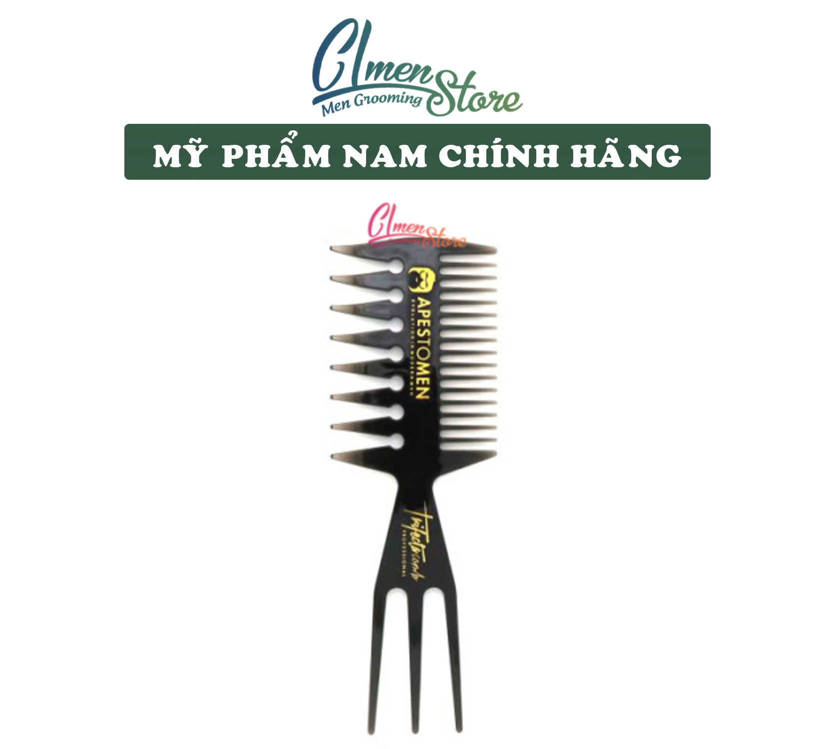 Lược tạo kiểu Apestomen Trifecta Comb