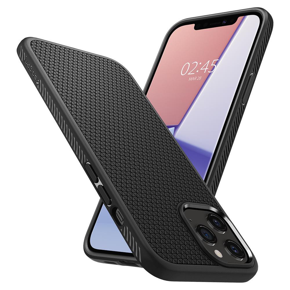 Ốp lưng iphone 12 pro max / 12 / 12 pro / 12 mini spigen liquid air armor - hàng chính hãng shb