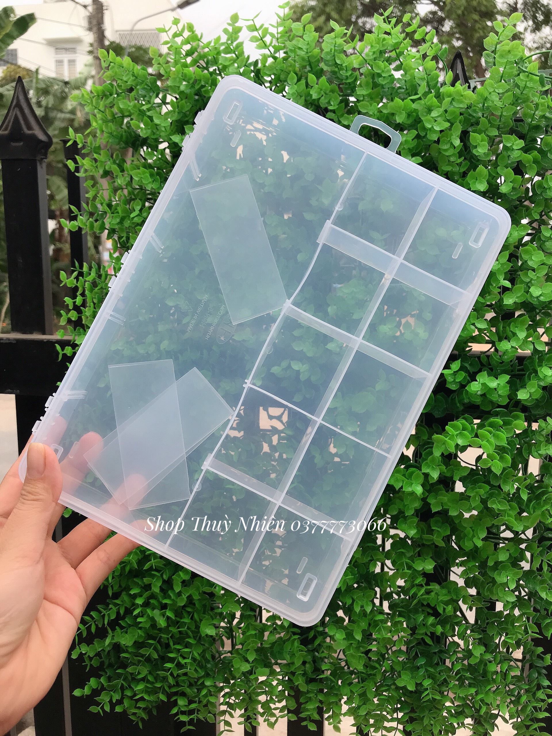 Hộp nhựa đựng xẹt tóc