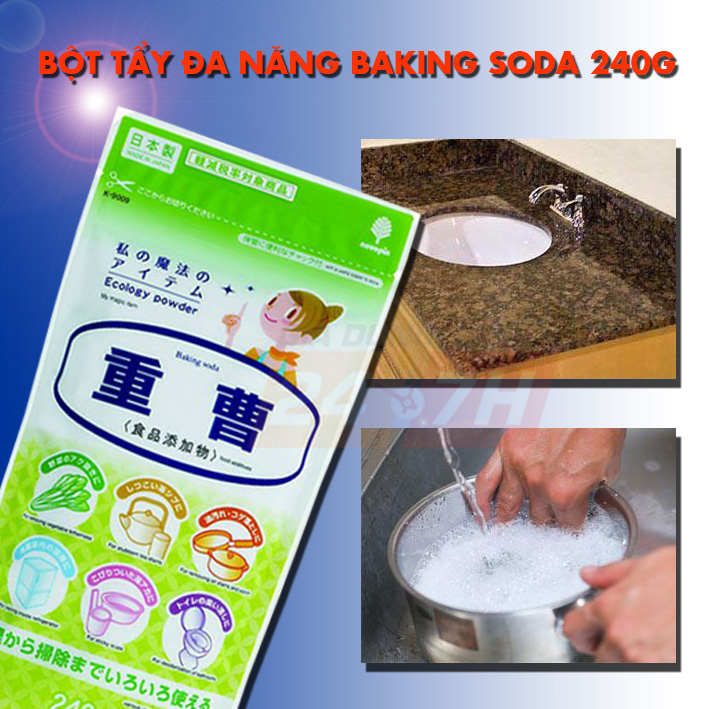 Bột tẩy đa năng Baking soda 240g