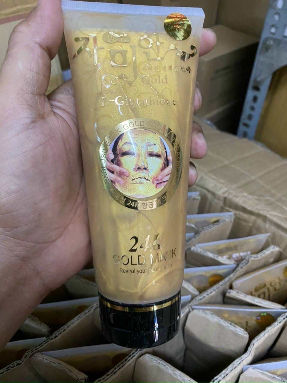 Gel Lột Mặt Nạ Vàng Gold 24k (Hãng Hàn Quốc phân phối tại Thái Lan)
