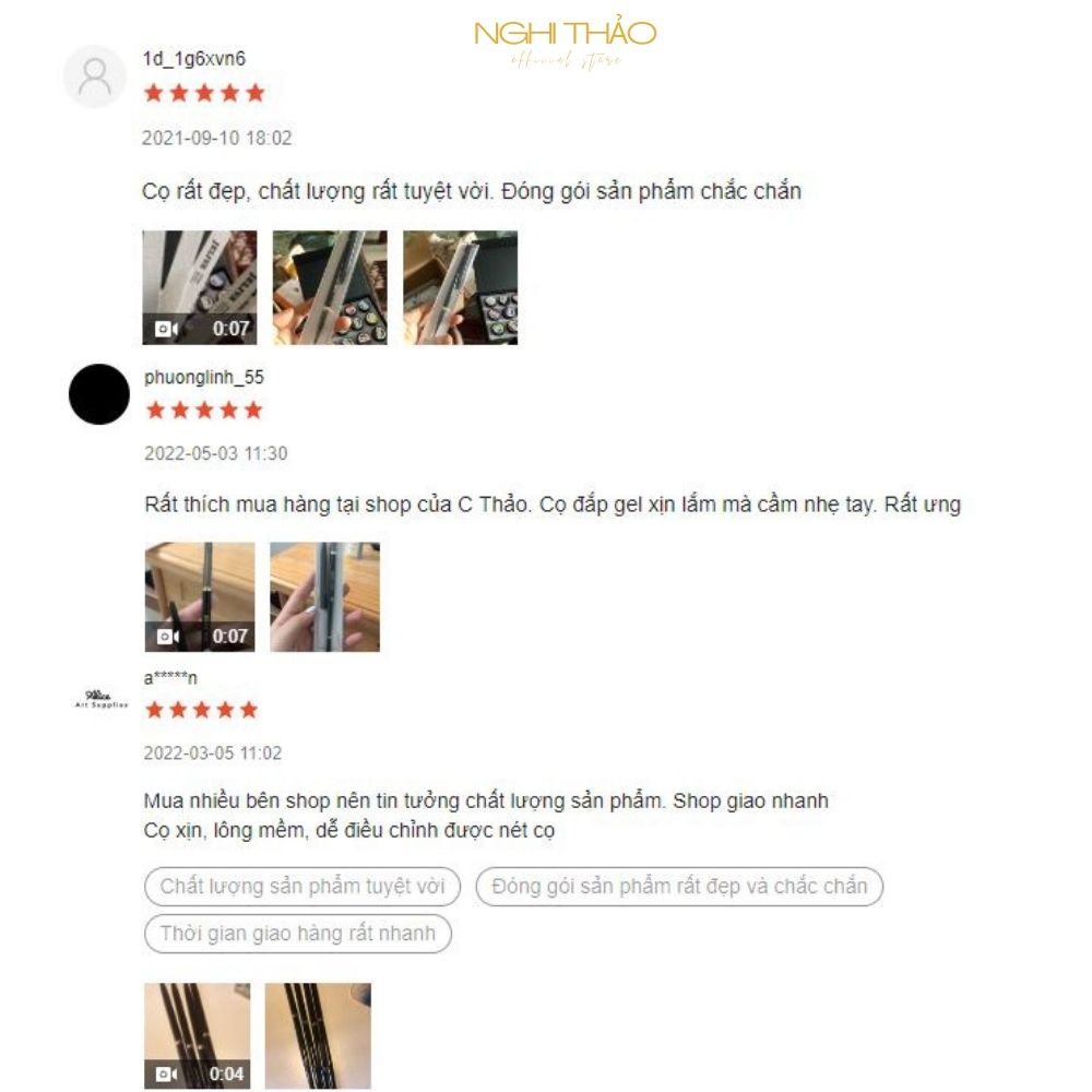 Cọ đắp gel đầu vuông Jeliva 04