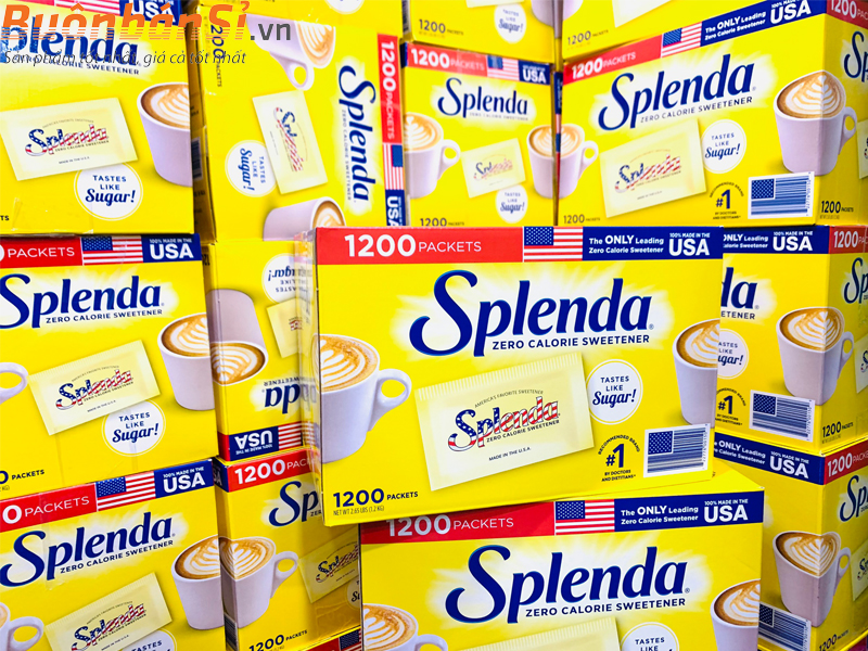 ( Tách lẻ ) Đường Ăn Kiêng Splenda Zero Calorie Sweetener 1200 Packets