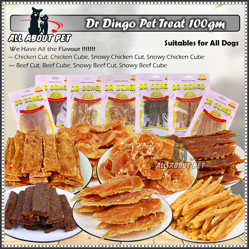 Ready Stock ! Dr Dingo Premium Dog Treat/ Dog Snack 100g Lazada