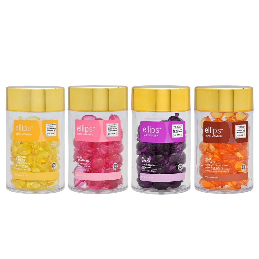 [HCM]Vitamin dưỡng tóc Ellips hộp 50 viên