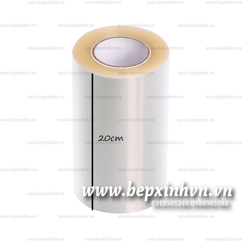 Cuộn mica cứng quấn thành bánh mousse nhỏ (nhiều size)
